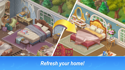 Merge Family: House merge game screen 2