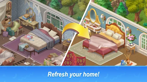Merge Family: House merge game screen 4
