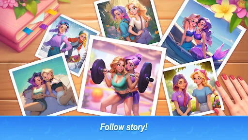 Merge Family: House merge game screen 2